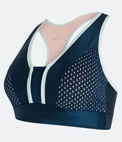 Top Nadador Esportivo com Bojo e Recorte Telinha