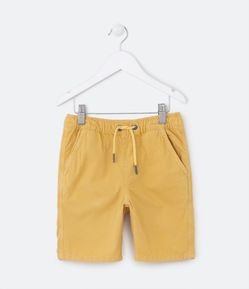 Bermuda Infantil em Sarja com Amarração - Tam 5 a 14 anos