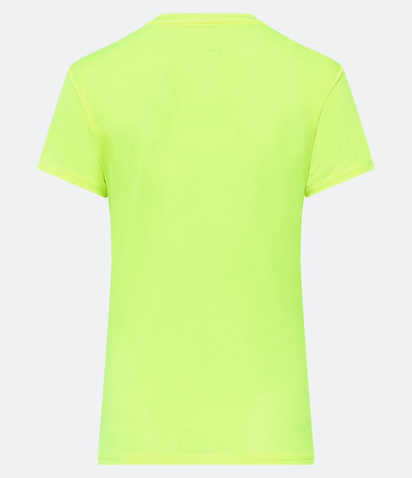 Camiseta Esportiva em Crepe com Estampa Lettering Training Amarelo 6