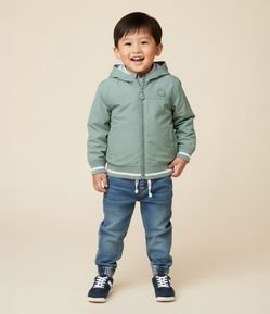 Jaqueta Infantil Corta Vento com Capuz - Tam 1 a 5 anos