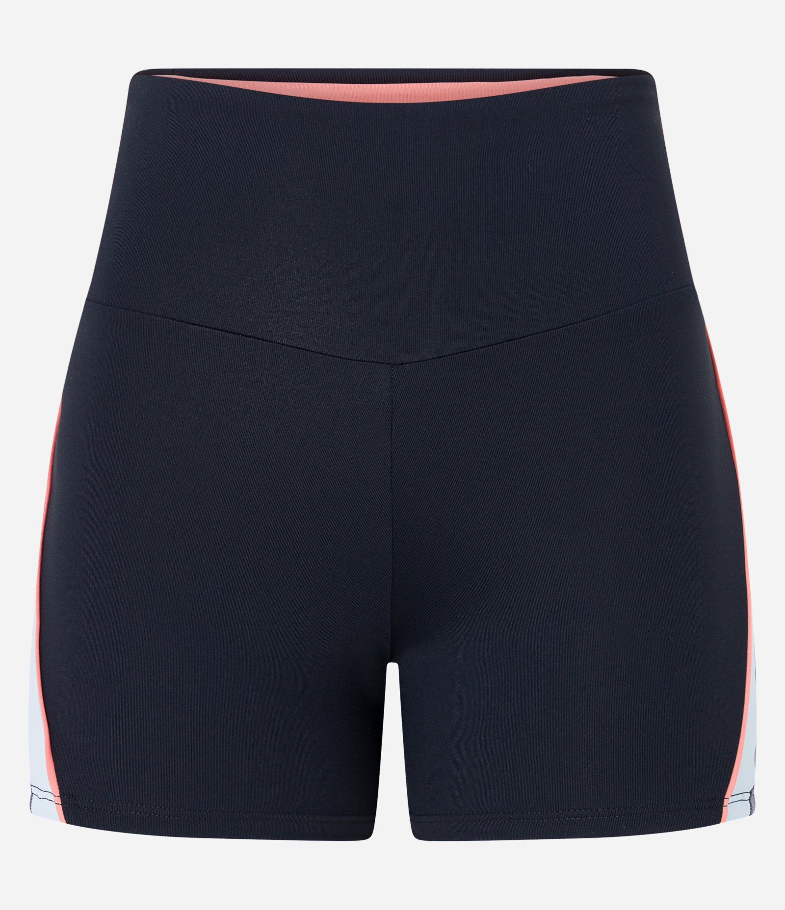 Bermuda Esportiva Crossfiteira em Poliamida Recortes Laterais e Bolso Preto 6