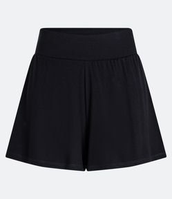 Short em Viscose Soltinho com Cós Largo