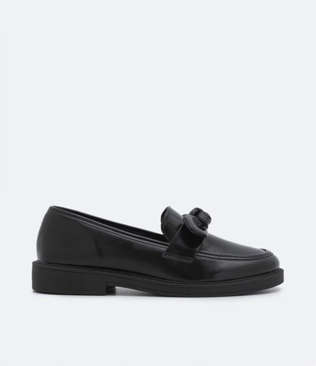 Sapato Loafer com Laço Preto 1