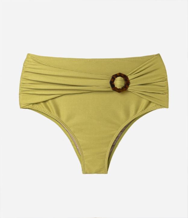 Biquíni Calcinha Hot Pants em Poliamida com Detalhe Franzido Curve & Plus Size Verde 5