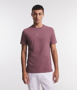 Camiseta Slim em Algodão com Lettering Kandinsky Monet Picasso e Da Vinci