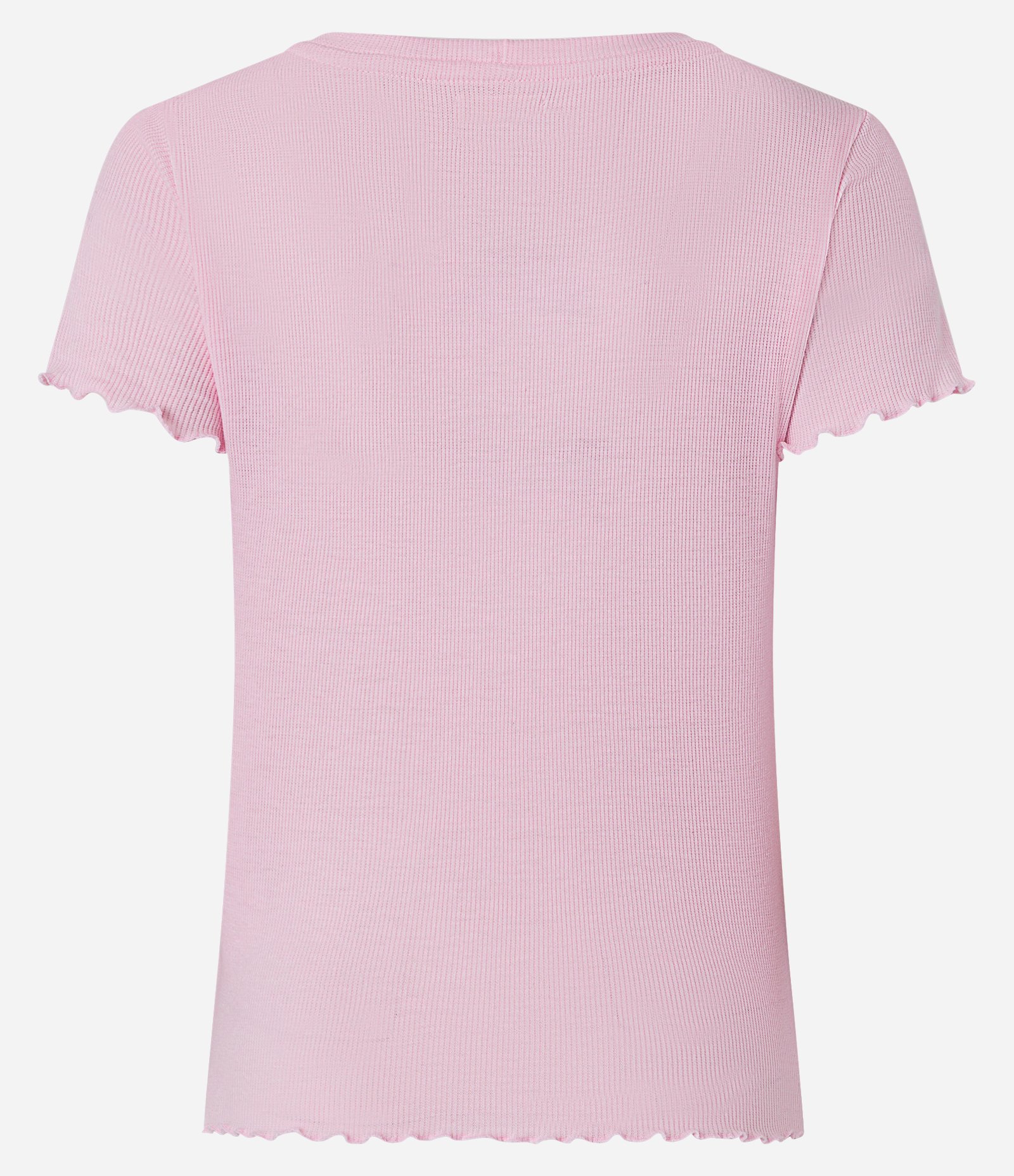 Blusa de Pijama em Ribana com Textura Canelada e Frufru na Barra 7