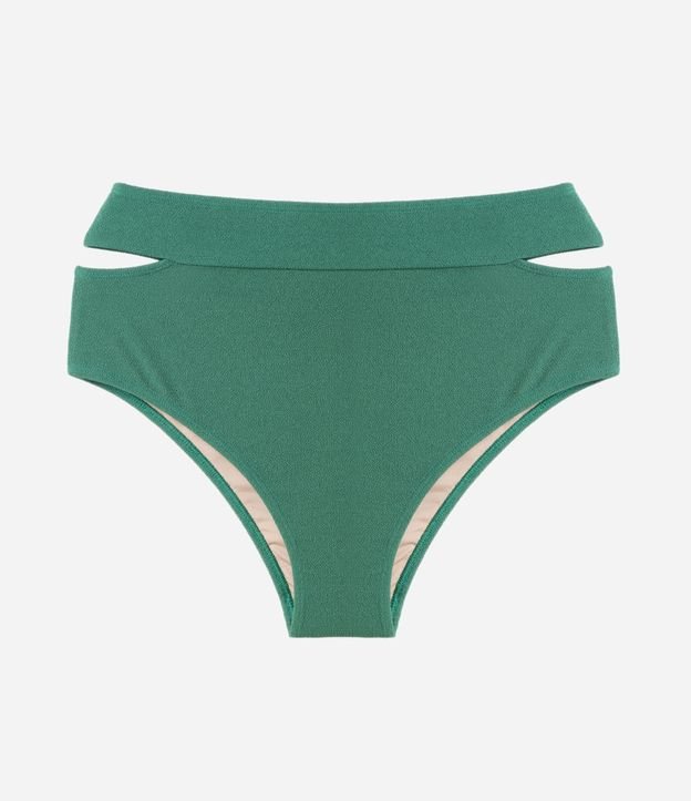 Biquíni Calcinha Hot Pants em Poliamida com Detalhe Vazado Curve & Plus Size Verde 5