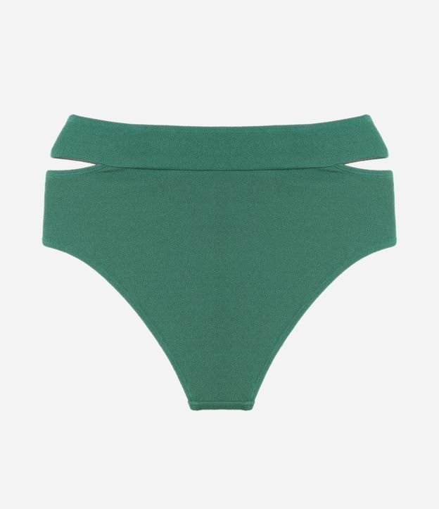 Biquíni Calcinha Hot Pants em Poliamida com Detalhe Vazado Curve & Plus Size Verde 6