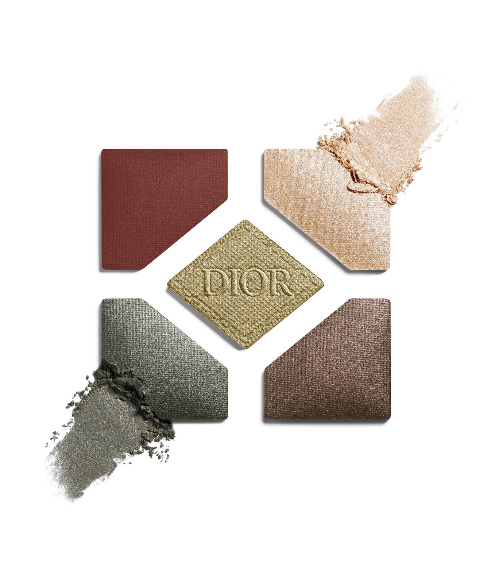Paleta de Sombras Diorshow 5 Couleurs Couture Dior 343 Khaki 4