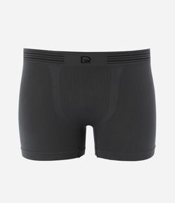 Cueca Boxer em Poliamida com Listras no Cós e sem Costura Del Rio