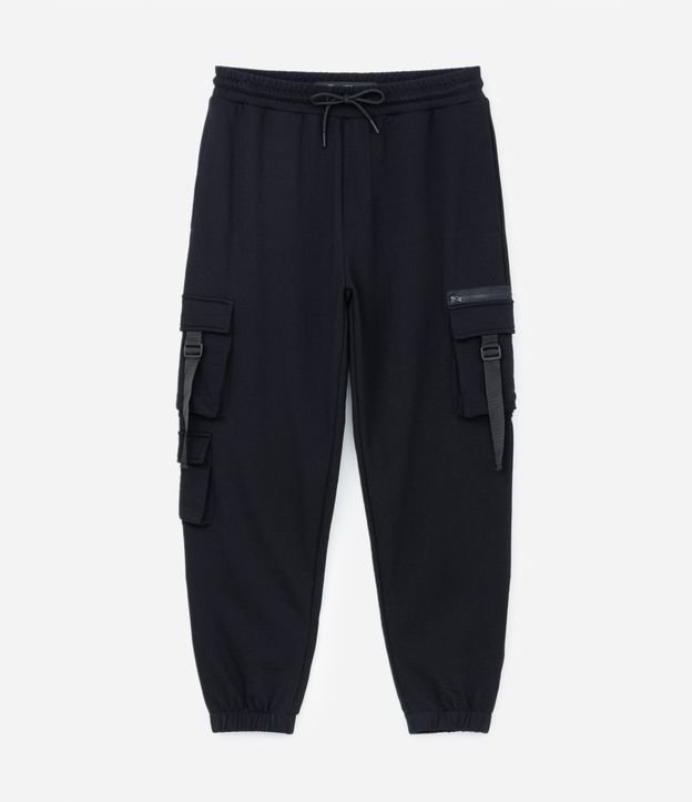 Calça Jogger Jockey De Moletom Com Zíper - Conforto E Estilo Para Dia A Dia