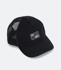 Boné Aba Curva Infantil em Sarja com Silk Calm Mood