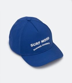 Boné Infantil em Sarja Estampa Surf Mood - Tam U