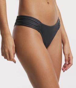 Biquíni Calcinha em Poliamida com Lateral Drapeada