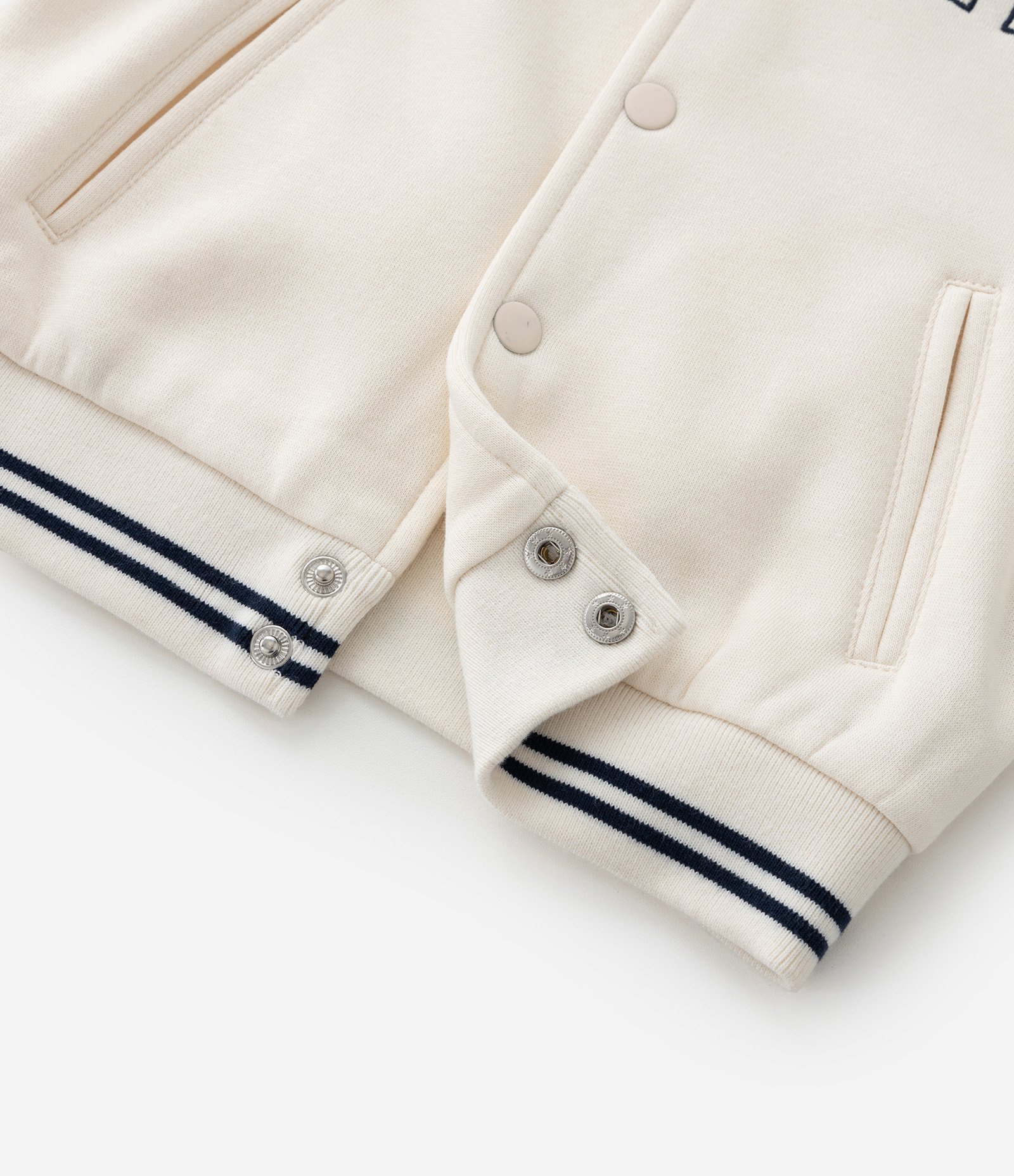 Blusão College Infantil com Estampa do Mickey - Tam  1 a 5 anos Off White 4