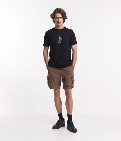 Bermuda Cargo com Cós Elástico e Bolsos Táticos é boa?