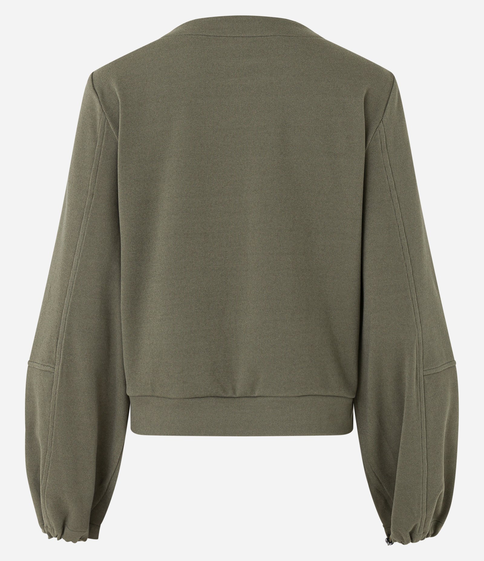 Blusa em Suedine com Recortes na Manga e Punho com Ajuste 8