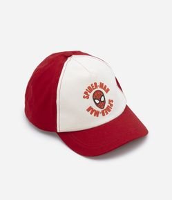 Boné Infantil Aba Curva com Silk do Spider Man