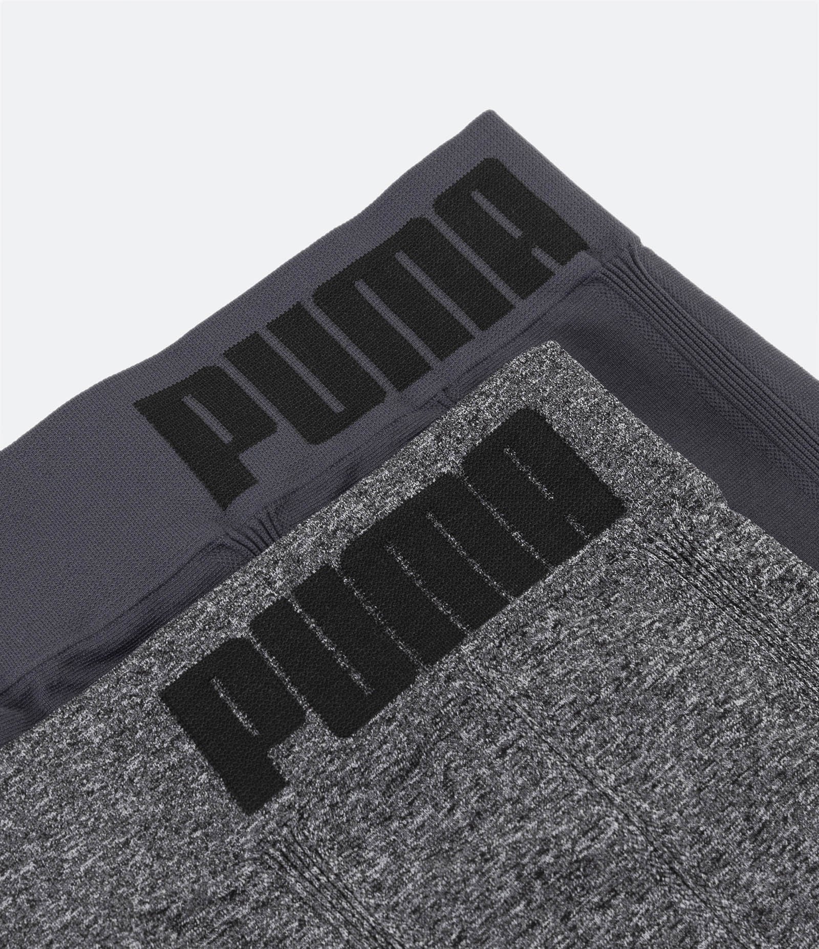 Kit 02 Cuecas Boxer em Microfibra sem Costura Puma Cinza Mescla 5
