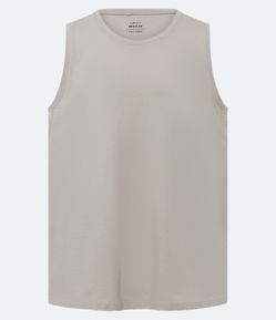 Regata Esportiva em Algodão Peruano com Gola Redonda