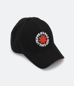 Boné Aba Curva com Estampa Red Hot Chilli Peppers