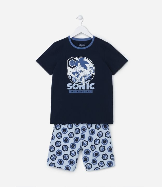 Pijama Sonic Infantil