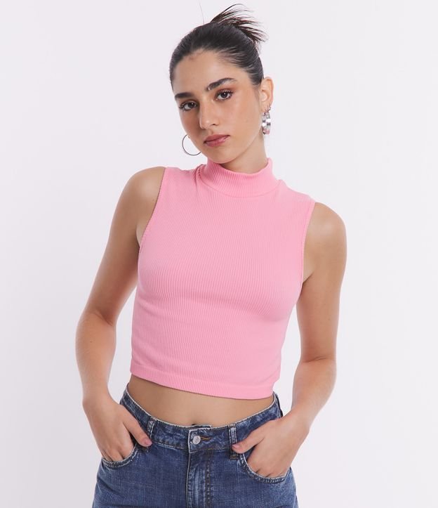 Blusa com gola alta, da Renner 