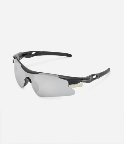 Óculos de Sol Masculino RayBan RB4384L Preto Fosco Polarizado