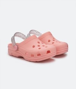 Sandália Babuche Infantil com Glitter na Tira - Tam 20/21 ao 32/33