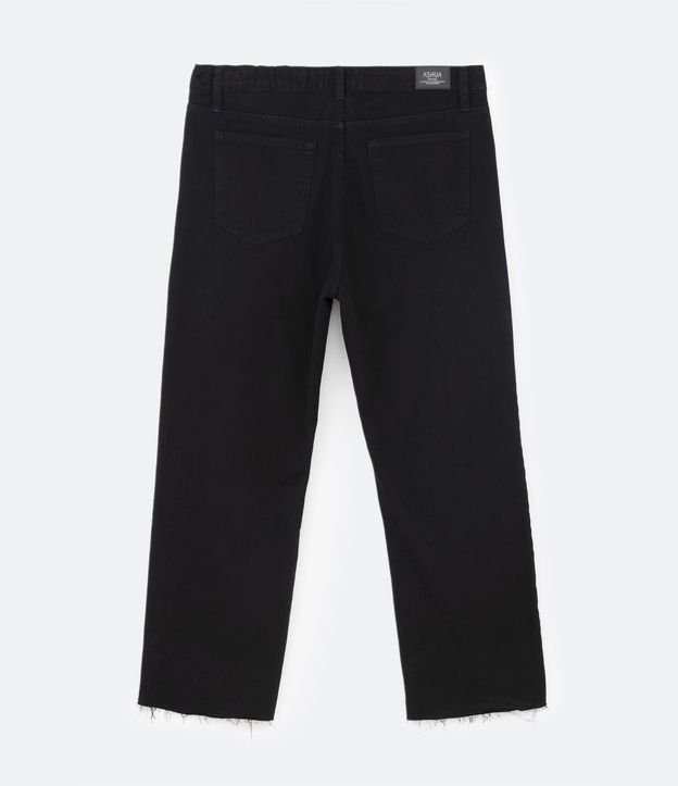 Calça Reta Jeans com Abotoamento Frontal Curve & Plus Size 42 8