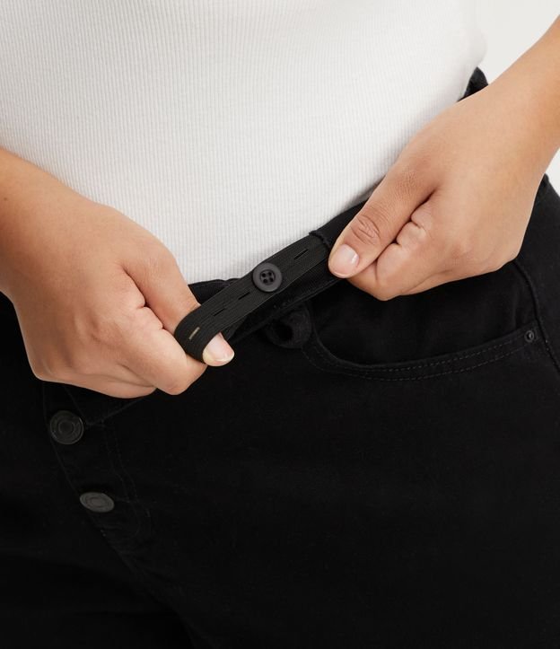 Calça Reta Jeans com Abotoamento Frontal Curve & Plus Size 5