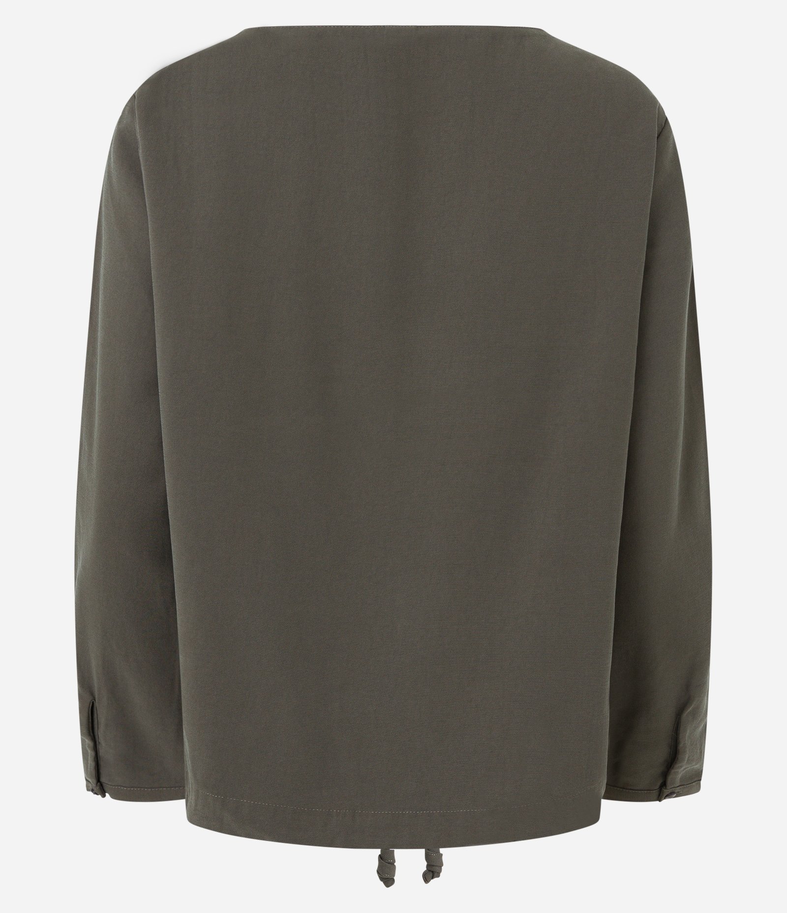 Blusa em Viscose com Amarração na Barra Verde 7