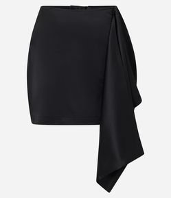 Saia Curta em Alfaiataria com Ponta Longa