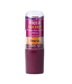 Protetor Solar Labial FPS15 Amora Blister Ricca 