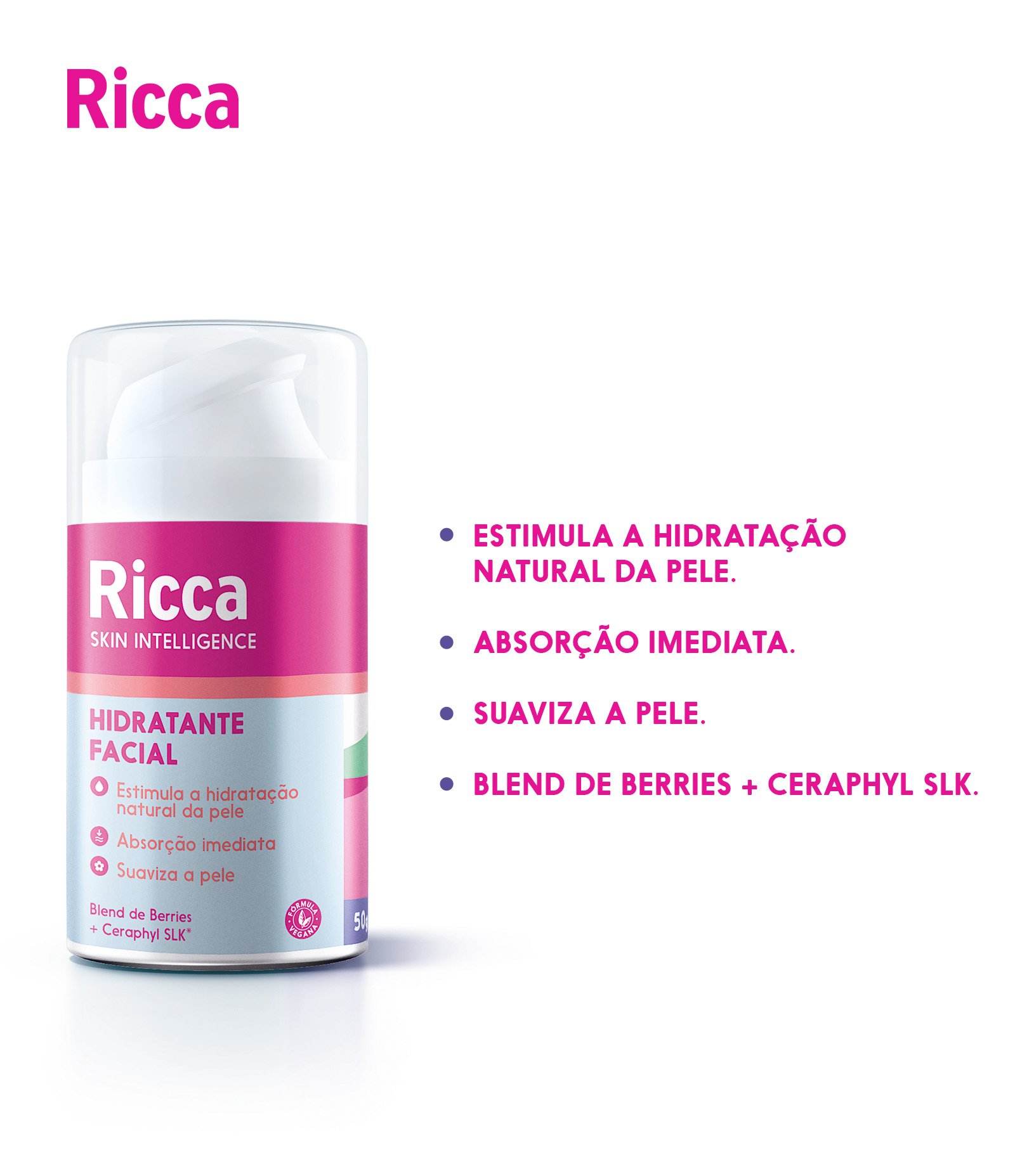 Hidratante Facial Skin Intelligence Ricca  50ml 3