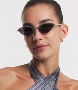 Óculos de Sol Gateado com Lentes Fume
