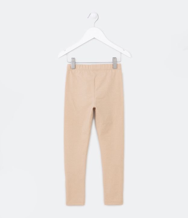 Calça Legging Infantil com Glitter - Tam 1 a 5 anos