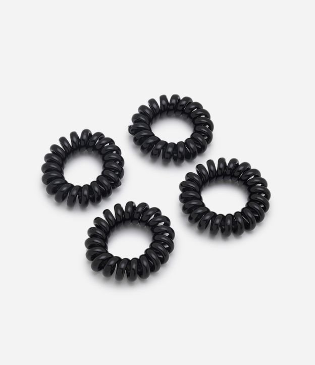 Kit 04 Borrachinha de Cabelo Modelo Molinha