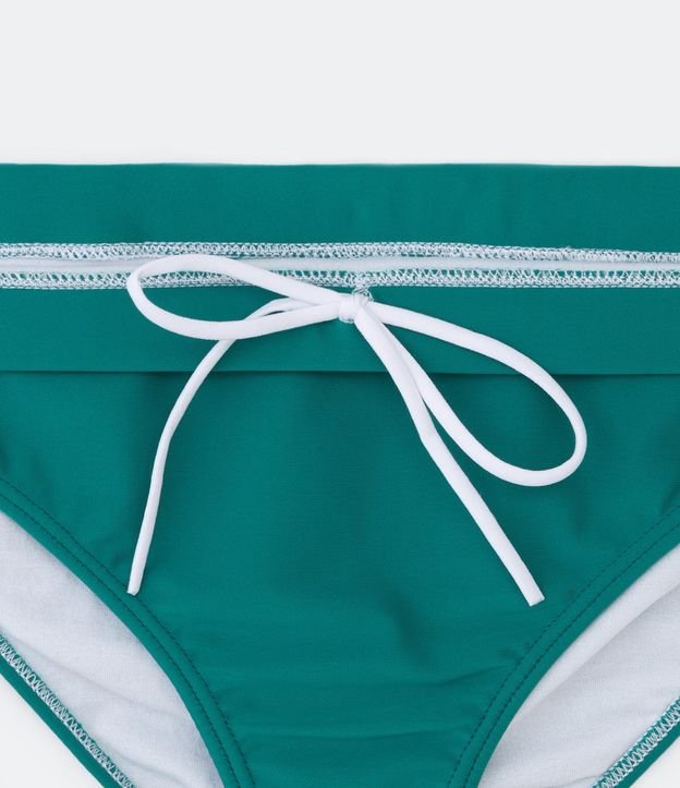 Sunga Slim em Poliamida com Cordão Interno