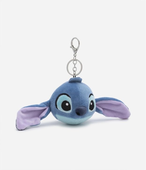 Chaveiro Infantil com Estampa do Stitch Azul 1