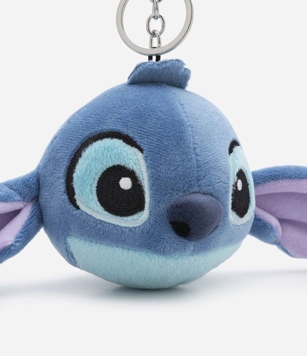 Chaveiro Infantil com Estampa do Stitch Azul 2