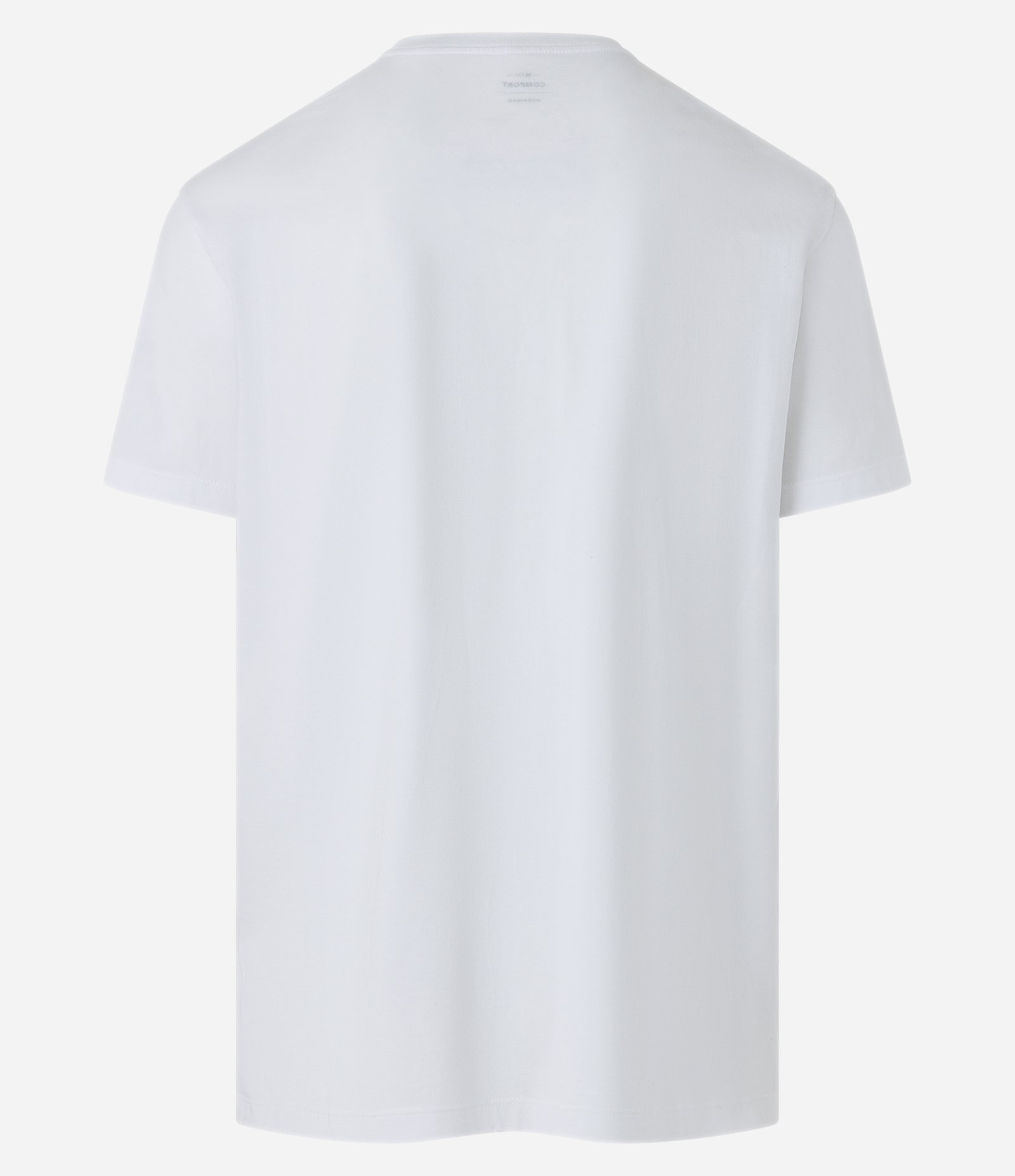 Camiseta Comfort em Algodão com Estampa Moto e Paisagem Branco 6