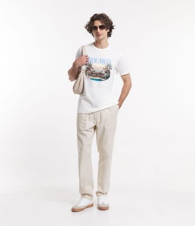 Calça Loose em Sarja com Cós Elástico e Bolso Amplo é boa?