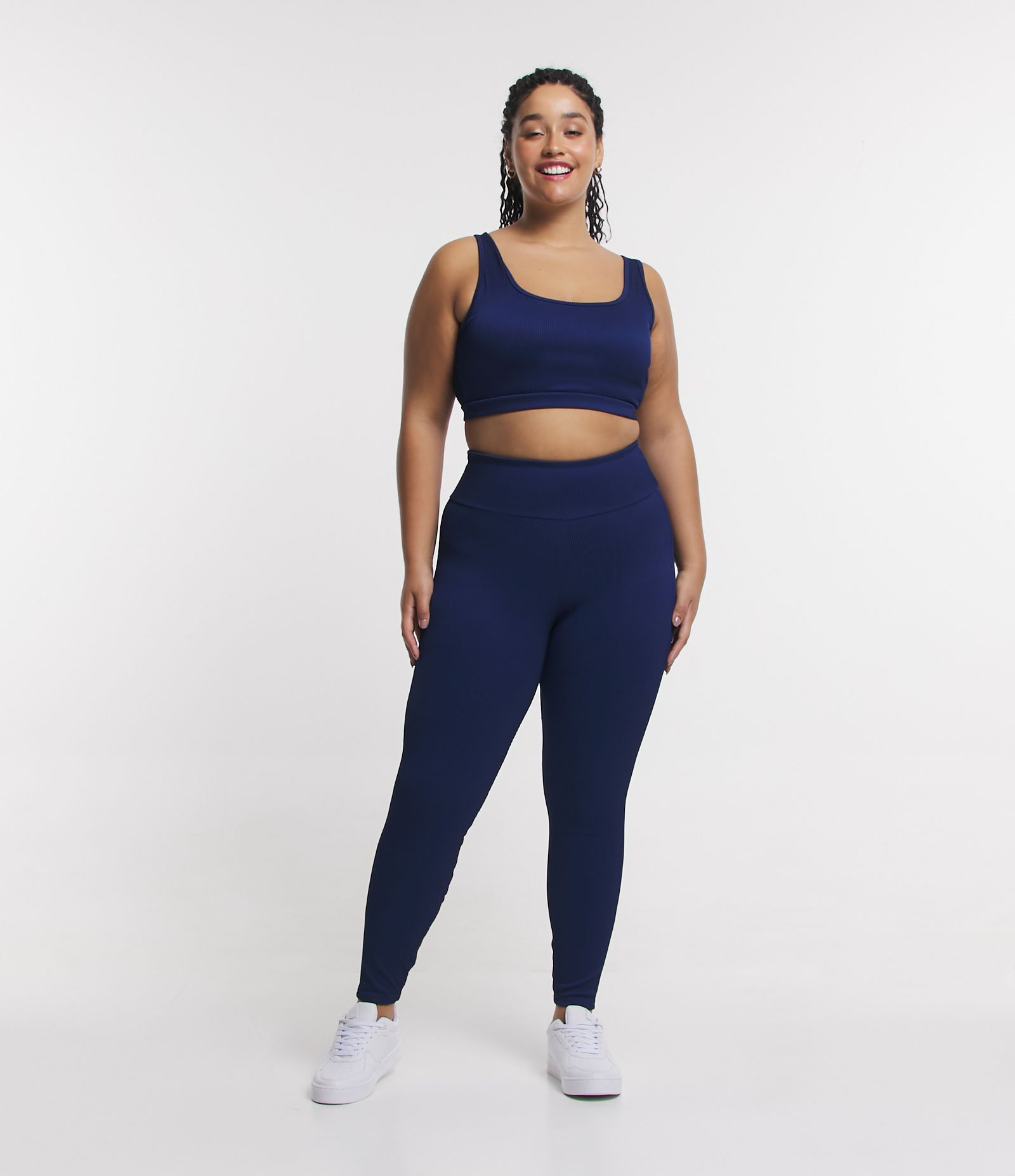 Calça Legging Esportiva em Ribana Curve & Plus Size 1