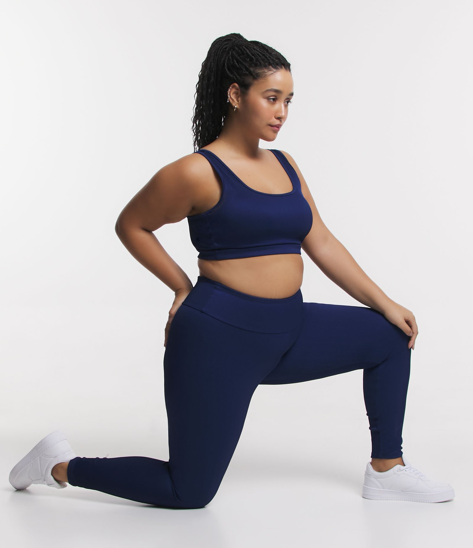 Calça Legging Esportiva em Ribana Curve & Plus Size 4