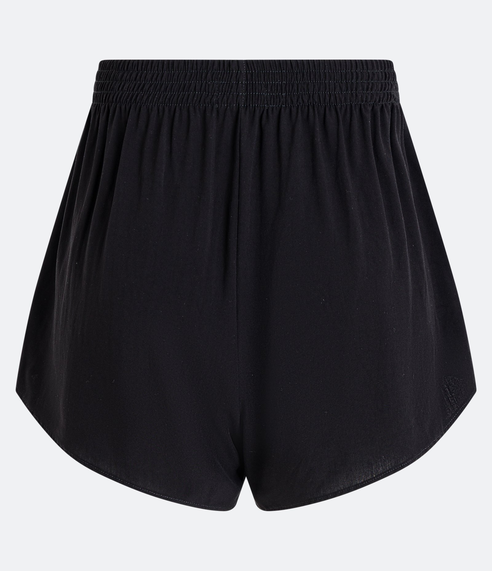 Short de Pijama em Viscose com Amarração no Cós Elástico Preto 6