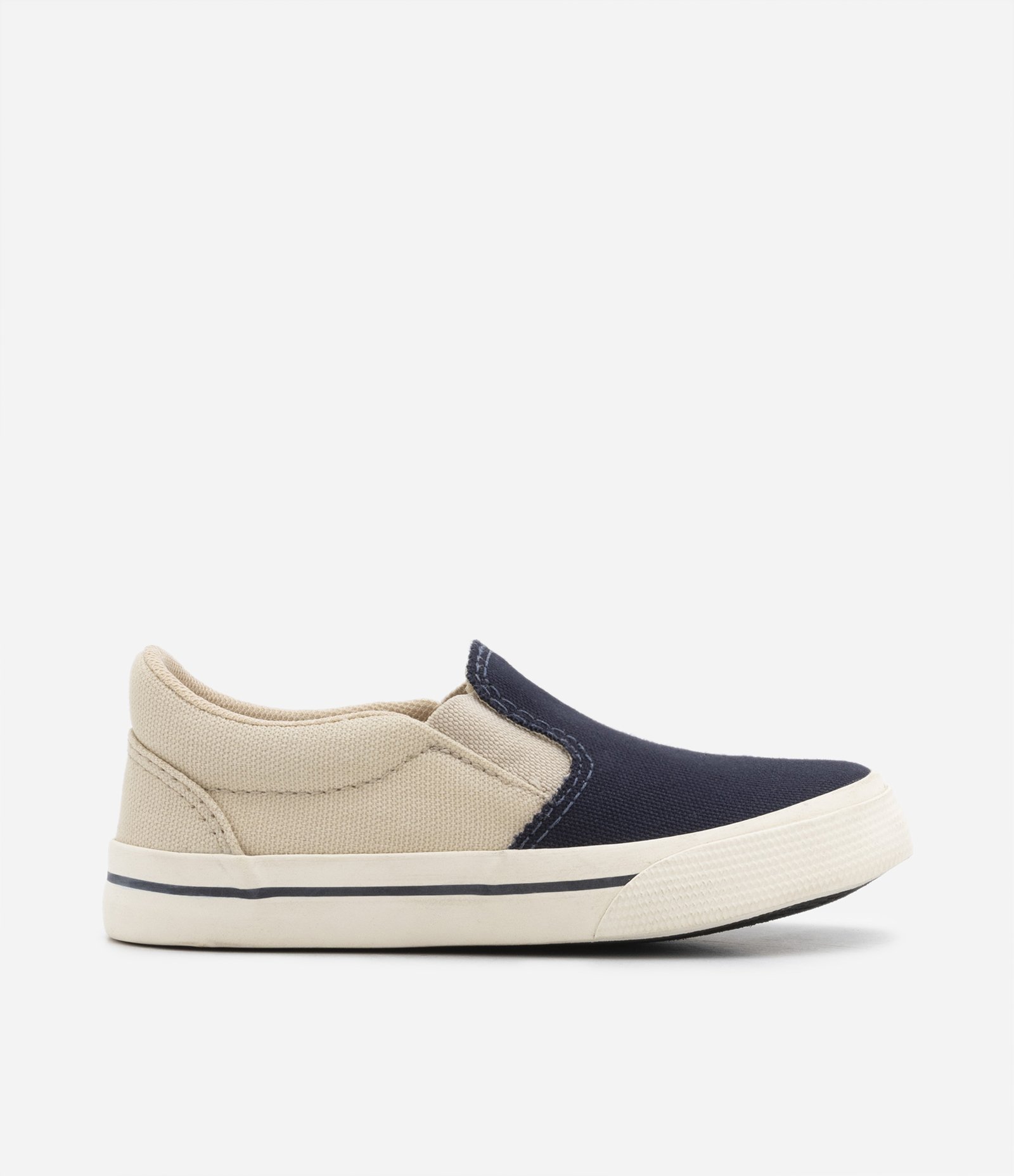 Tênis Slip on Infantil com Recortes - Tam 20 ao 27 Cinza 6