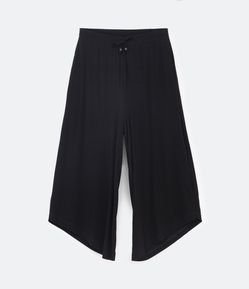 Calça Pantacourt com Barra Assimétrica Curve & Plus Size