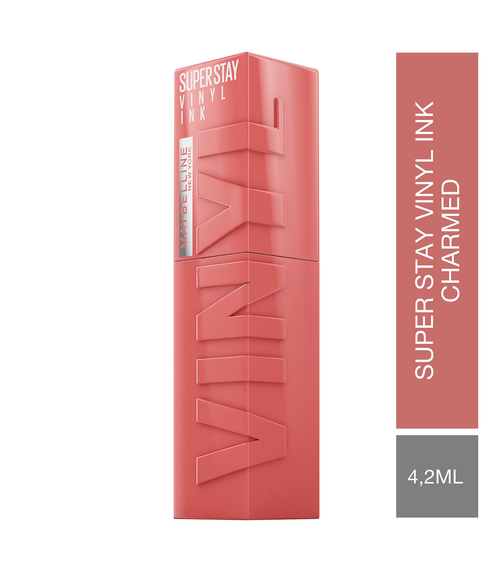 Batom Líquido NY SuperStay Vinyl Ink Maybelline Charmed