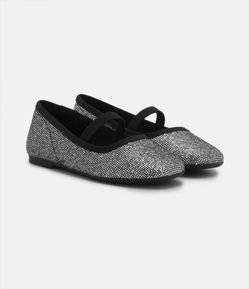 Sapatilha Infantil com Revestimento Brilhoso - Tam 20 ao 27